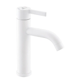 Смеситель GOTA ROCIO д/раковины G016085 Black&White белый ***