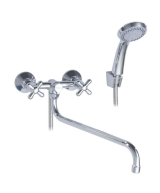 Смеситель SWES д/ванны 2XBES6 ECO Extra излив 350 мм, Россия (0360)