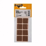 Пункт фетровый самоклеющийся 25*25  (темный 8 шт)