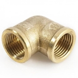 Угольник латунный внутренняя резьба 1"