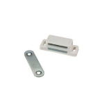 Магнитная Защелка мебельная 40х10 (белый)