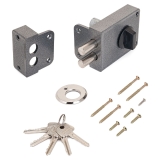 Замок накладной АЛЛЮР ЗН 1-3А