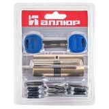 Цилиндровый механизм АЛЛЮР DL-01 75 (30х10х35) ВР перекод. 5+2 перф./кл.