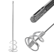 Миксер для штукатурных смесей тип "С" 120х600мм, хвостовик SDS+ 