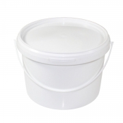 Ведро п/э с кр.10,0 л с ручкой (белое)