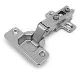 Петля мебельная накладная с доводчиком StahlBuro 1109 Clip-On хром (уп. 2 шт)