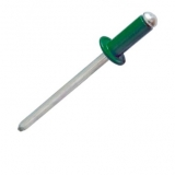 Заклёпки алюминий/сталь 4,8х12мм RAL6005 (зеленый мох) (50 шт)