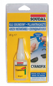 Клей секундный Соудал Cyanofix 84A 20 гр  118049