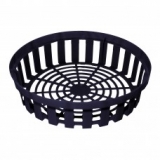 Корзина д/луковичных круглая d300*h80мм черная 