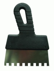 Шпатель фасадный зубчатый 150мм зуб 6х6мм "Мастер"