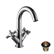 Смеситель Rossinka д/раковины RS39-62U двуручный**