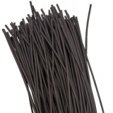 Термоусадочная трубка ТУТ 2,0 / 1,0 мм 1м черная REXANT (50)