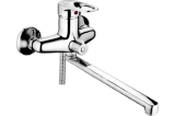 Смеситель INGROSSO Oliver д/ванны 222-25, гусак L 30 см**