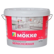 Краска акриловая интерьерная MӦKKE (3кг) (1кор 6шт)