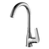 Смеситель Rossinka д/кухни S35-23 одноручный, высокий поворот**