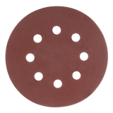 Круг абразивный на ворсовой основе под липучку, перфорированный 125мм P240 (5шт)