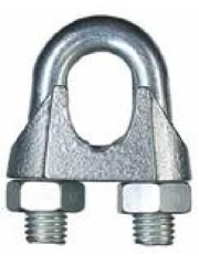 Зажим для стальных канатов DIN 741 М6