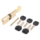 Цилиндровый механизм АЛЛЮР HD FG 80-5К BP латунь перф.кл/верт*