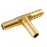 Штуцер тройник д/соед. шлангов латун. 16мм*16мм*16мм (для 1/2" шланга) TIM