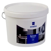 Краска в/д акриловая Интерьерная моющаяся (Белоснежная) Smalta 15кг