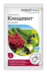 Средство инсектицид от клещей насекомых-вредителей "Клещевит"  4 мл 