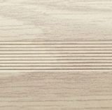 Порог-стык алюминиевый (широкий) 60 мм 0,9 Груша белая**