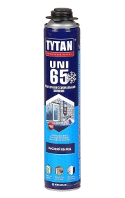 Пена монтажная Титан UNI 65 профессиональная 750мл ЗИМА