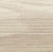 Порог-стык алюминиевый 38 мм 0,9 Груша белая