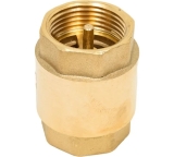 Клапан обратный Вн/Вн пружинный латунный 1" 