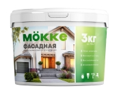 Краска акриловая фасадная MӦKKE (6кг) 