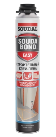 Клей - пена Соудал полиуретановый Soudabond Easy 750 мл , арт.121618