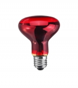Лампа-термоизлучатель ИКЗК 60W Е27 230-60 R63 (красная) 