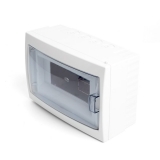 Бокс настенный 8 модулей, пластик