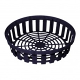 Корзина д/луковичных круглая d300*h80мм черная 