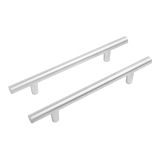 Ручка-скоба мебельная StahlBuro A8925-128 (2шт) SC (мат. хром)