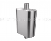 Бак овальный 115×55×1000; AISI 430 1.00