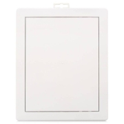 Люк-дверца ревизионный пластиковый нажимной 168х318 мм с фланцем 146х296 мм, 1530ЛП