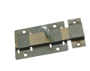 Задвижка дверная, движок 130х30мм, с полимерным покрытием ЗД-02