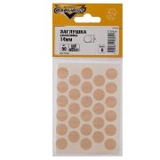 Заглушки самоклейки 14 мм (молочный дуб)