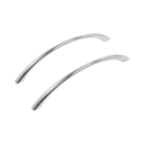 Ручка-скоба мебельная StahlBuro A204-96 (2шт) CP (хром) 