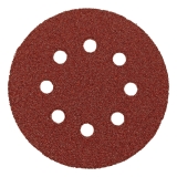 Круг абразивный на ворсовой основе под липучку, перфорированный 125мм P40 (5шт)