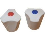 Маховики пластиковые ( белые ), набор 2 шт.**													