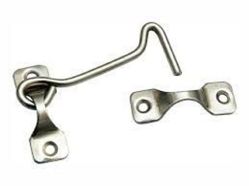 Крючок дверной 75 мм, оцинкованый КД-75 (10 шт)