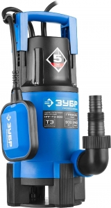 ЗУБР Профессионал НПГ-Т3-900, дренажный насос для грязной воды, 900 Вт