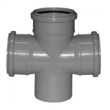 Крестовина одноплоскостная 50х50х50 (87°) ( цвет: серый)