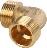 Угольник латунный наружная резьба 1"   