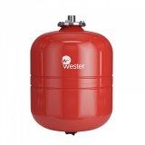 Бак расширительный Wester 8 л (вертикальный красный)