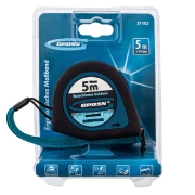 Рулетка "Ergonomisch" 5м/19мм, магнитный обрезиненный зацеп Gross
