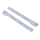 НАПРАВЛЯЮЩИЕ РОЛИКОВЫЕ 350 мм (белый) толщина 1,0 мм