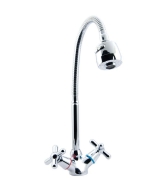 Смеситель SWES д/кухни 2XKEN1 ECO Extra с гибким изливом, Россия (0352)